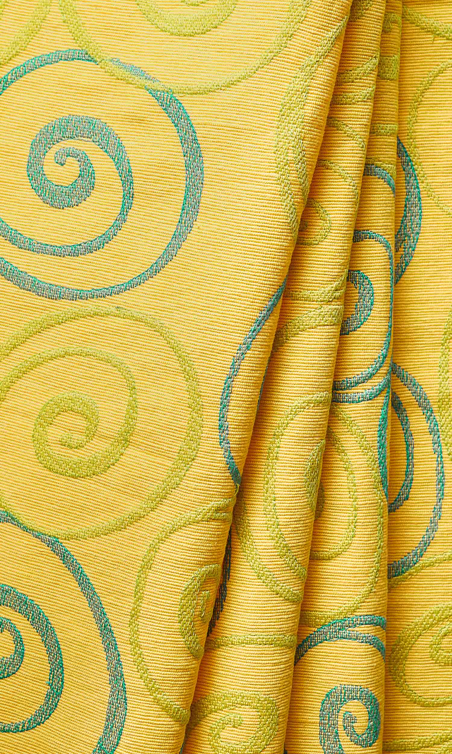 Cotton Home Décor Fabric Sample (Yellow Cotton)