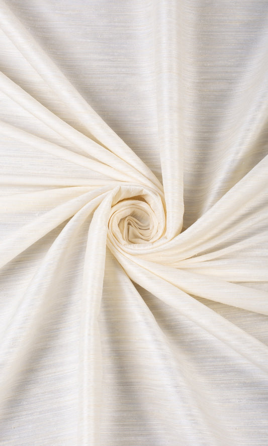 Textured Curtain Panels (Warm Ivory)