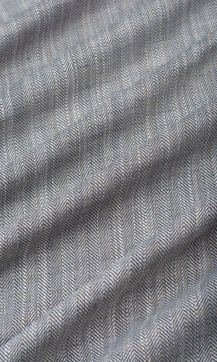 Textured Semi-Sheer Fabric Sample for Curtains & Drapes (Gray)