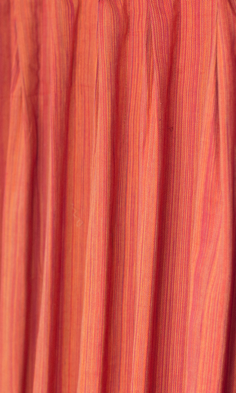 Cotton Window Treatments Fabric By the Metre (Orange)