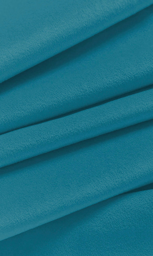 Velvet Curtains (Blue)