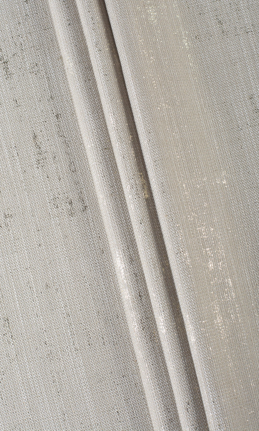 Metallic Accented Home Décor Fabric By the Yard (Taupe Gray-Brown)
