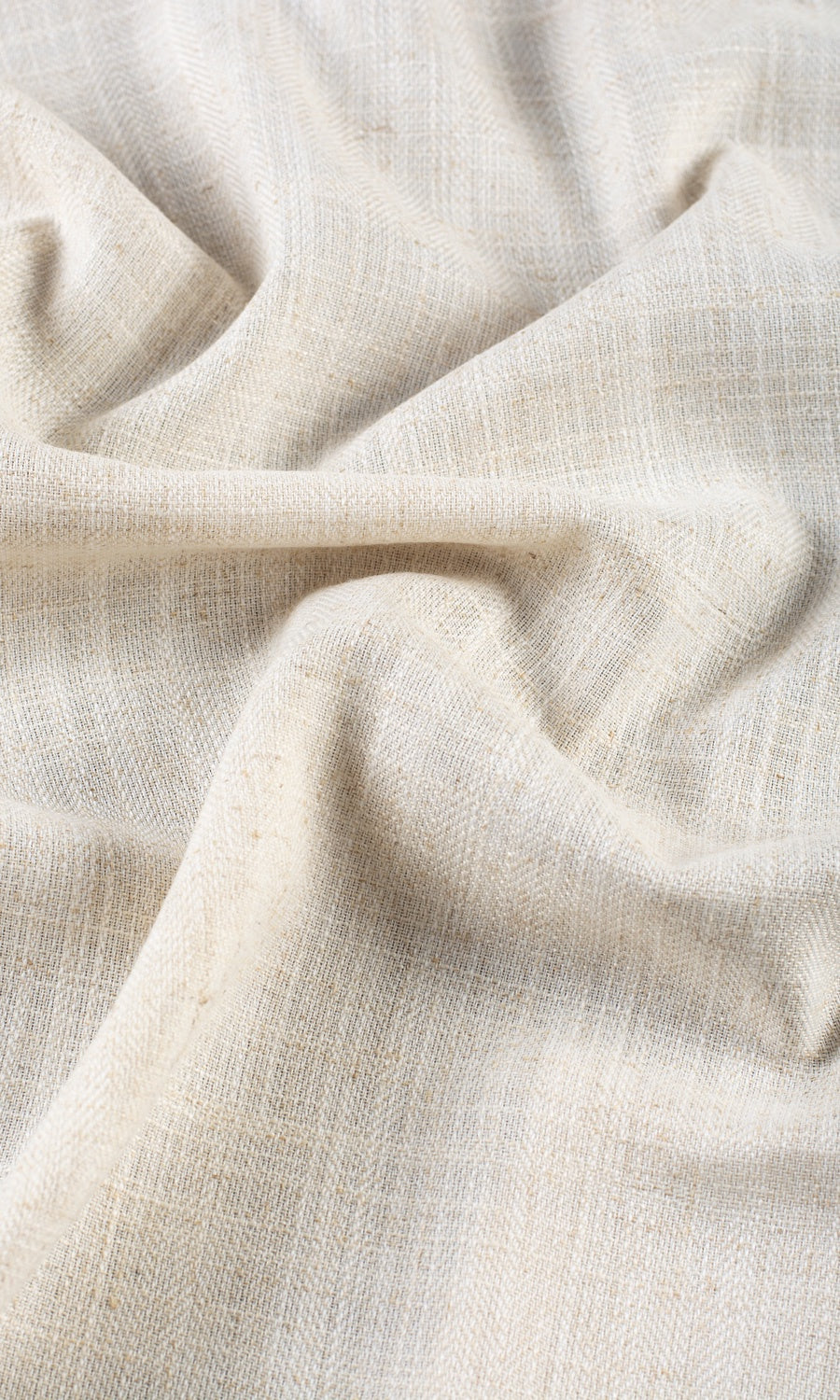 Plain Semi-Sheer Fabric Sample for Curtains & Drapes (Beige)