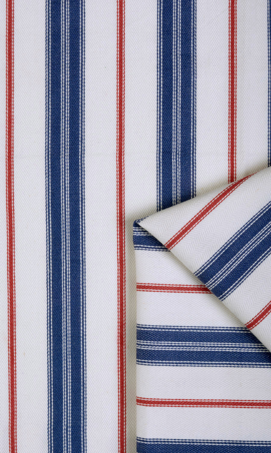 Cotton Home Textile Fabric Material By the Metre (Red/ Blue)