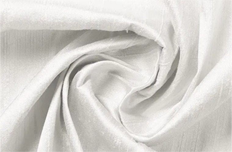 Dupioni silk custom window panels