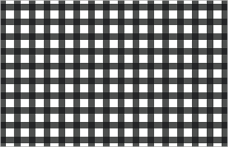 Gingham checkered rectangle graphic