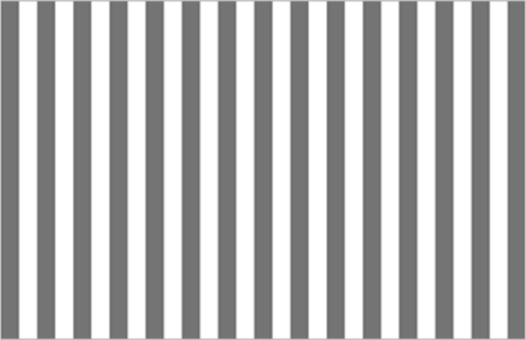 Gray and white stripes rectangle graphic