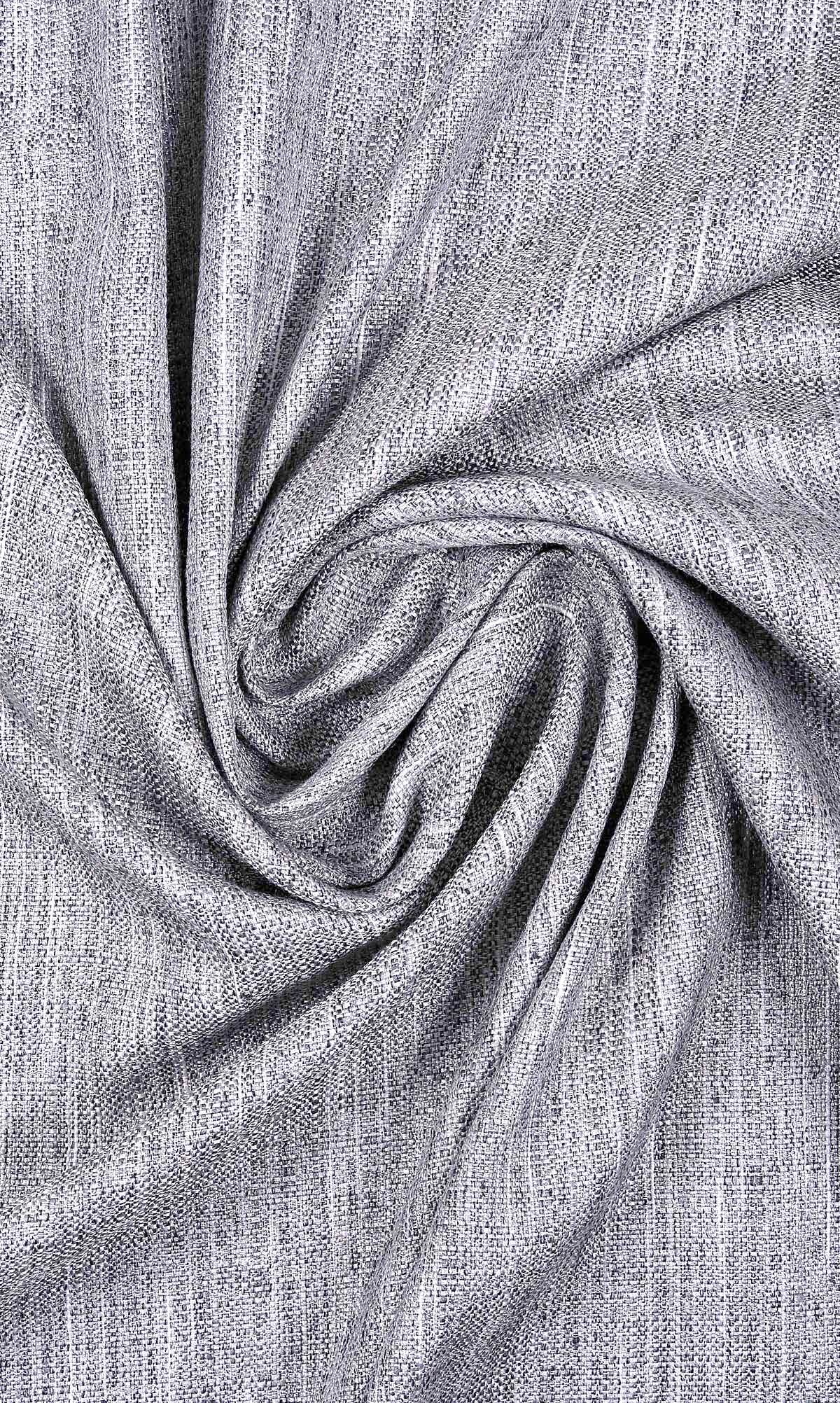 Textured Home Décor Fabric Sample (Silver Grey)