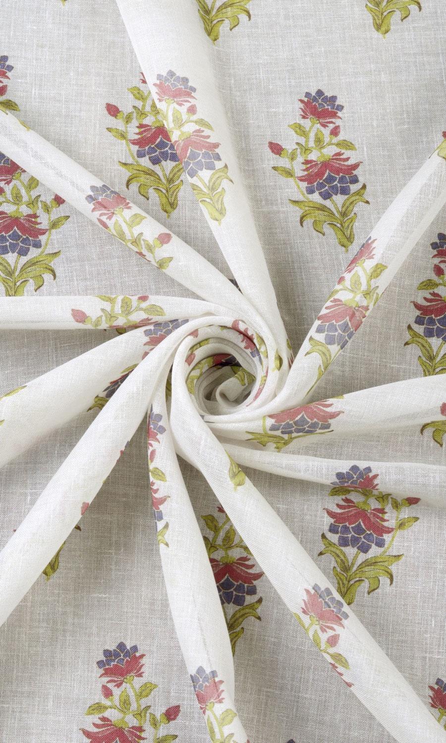Patterned / Printed / Floral Window Treatments Fabric Sample