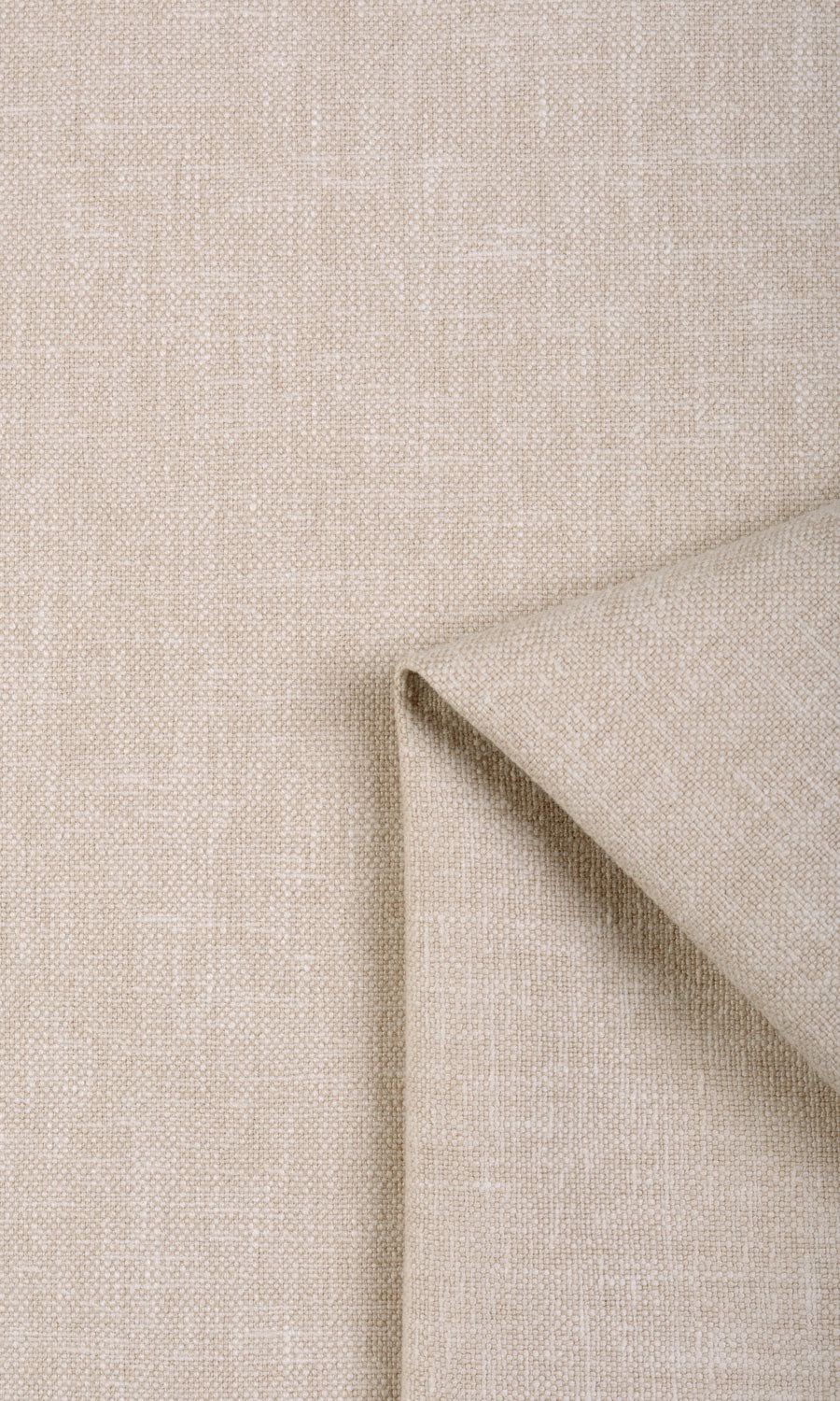 Linen Blend Fabric Sample for Curtains & Drapes (Beige)