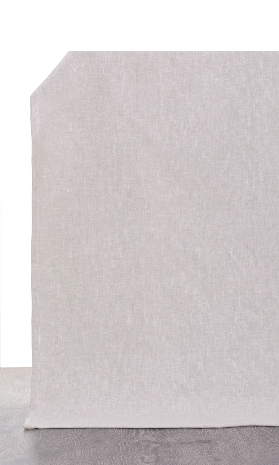Linen Rich Free Fabric Material Sample (Abalone Gray)