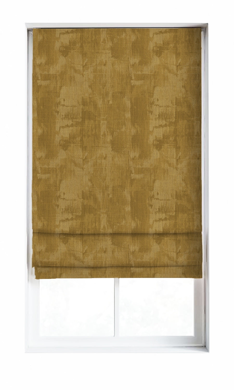 Modern Striped Home Décor Fabric Sample (Yellow/ Brown)