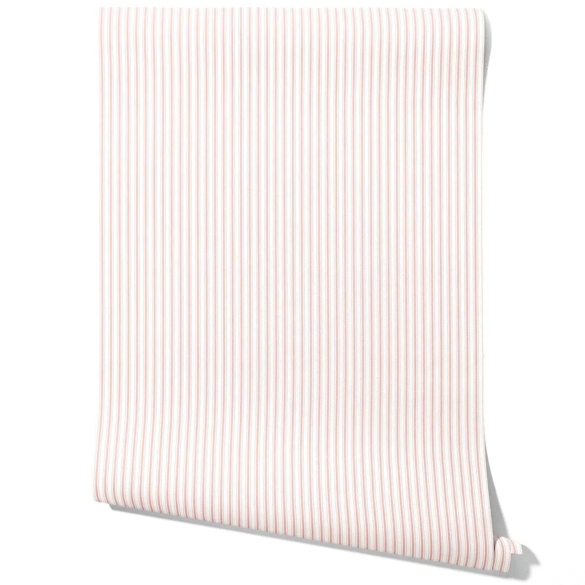 Geometric Striped Kitchen Wallpaper Sample (Blush Pink)