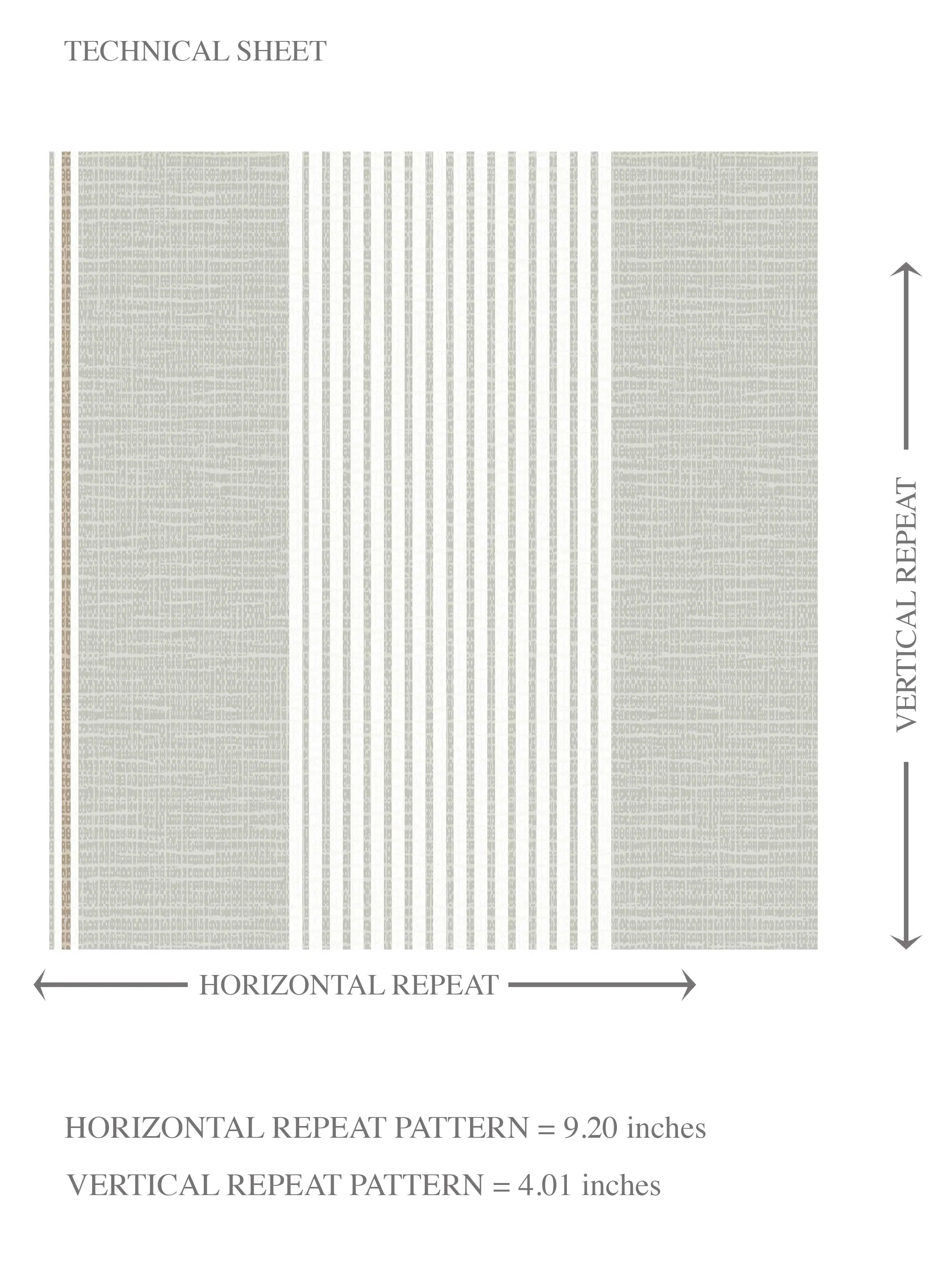Neutral Geometric Striped Kids Room Wallpaper Sample (Grey-Green)