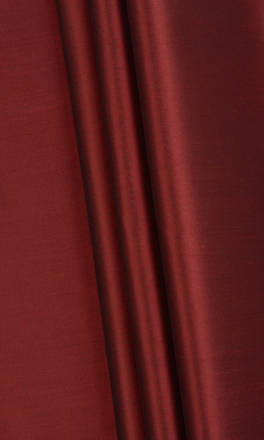 Shantung Silk Fabric By the Yard for Curtains & Drapes (Burgundy Red)