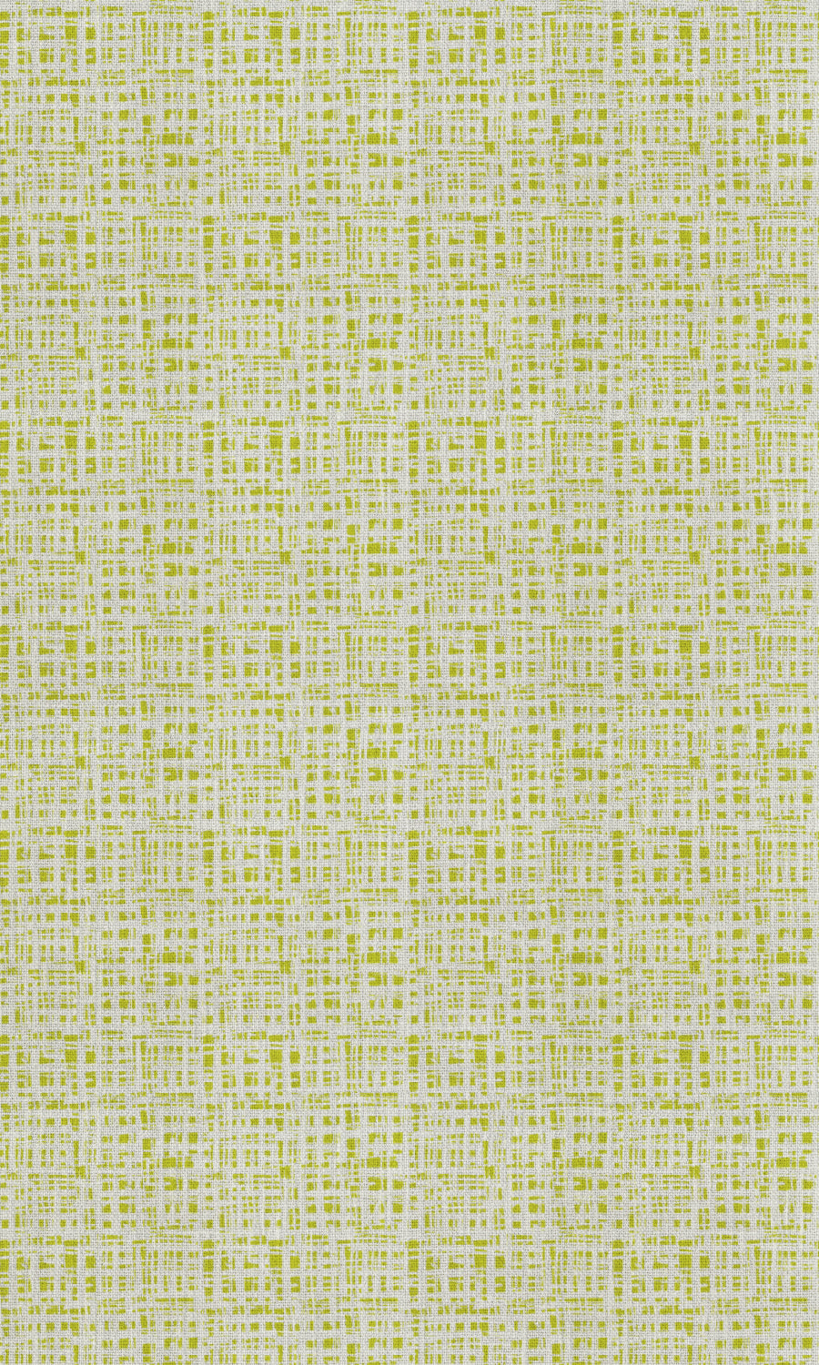 Abstract Print Fabric Material By the Metre (White/ Pear Green)