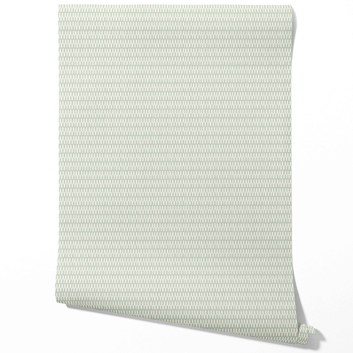 Modern Geometric Micro-Print Kitchen Wallpaper (Duck Egg Blue/ White)