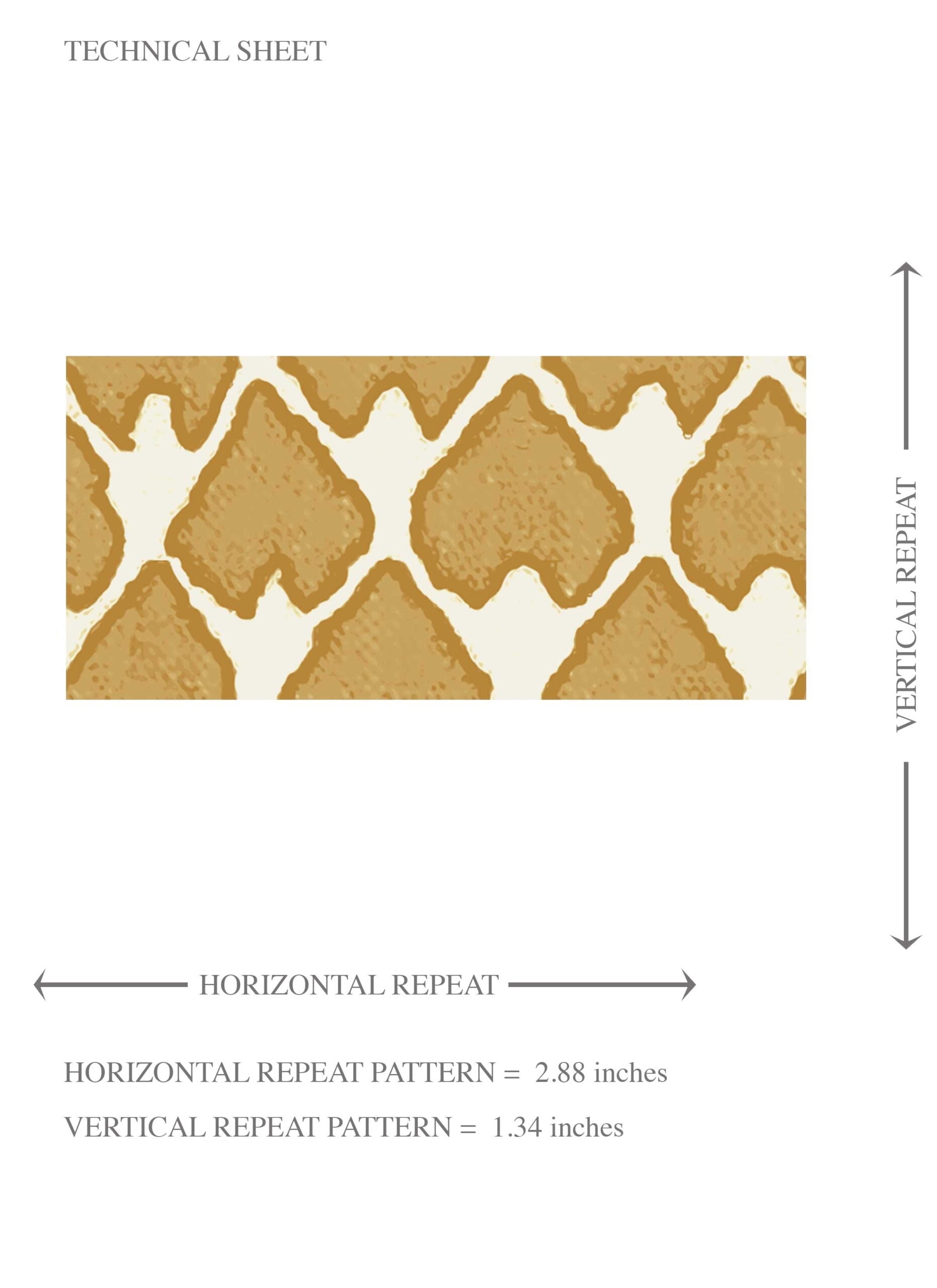 Small-Scale Geometric Print Kids Room Wallpaper Sample (Yellow/ White)