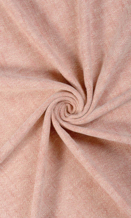 Plain Cotton Home Décor Fabric Sample (Coral Red)