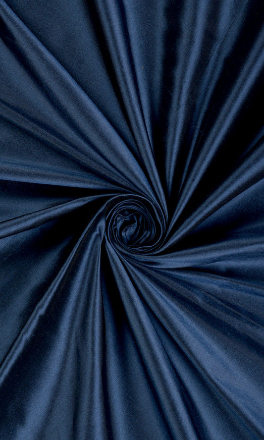 Shantung Silk Drapes (Midnight Blue/ Navy)
