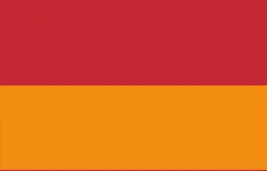 Red and orange rectangle graphic