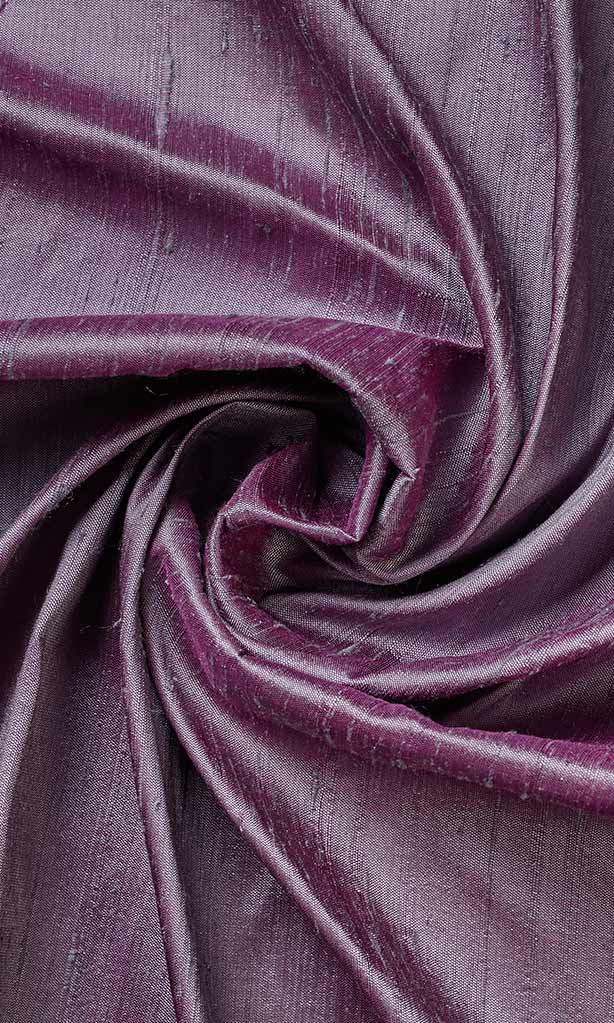 Pure Silk Home Décor Fabric Sample (Purple)
