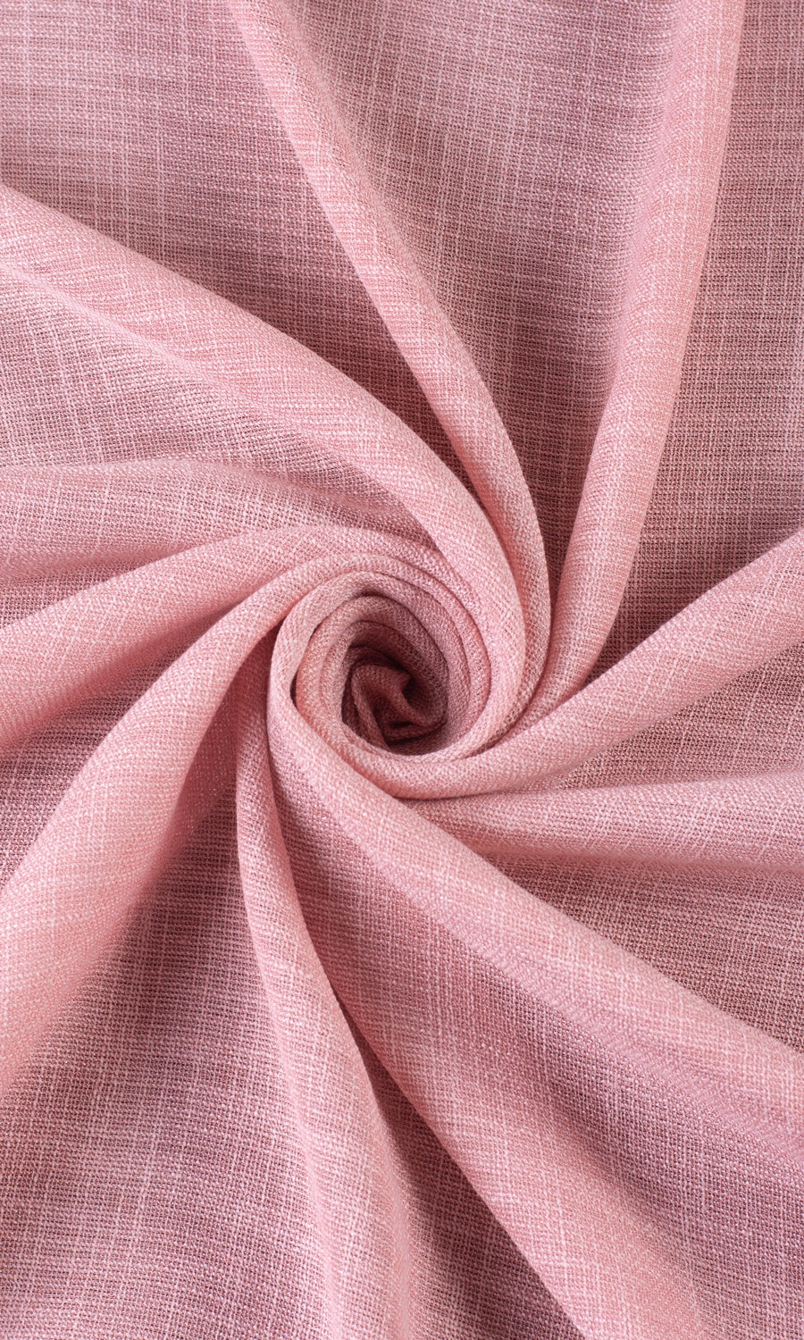 Textured Sheer Window Treatments Fabric By the Yard (Pink)