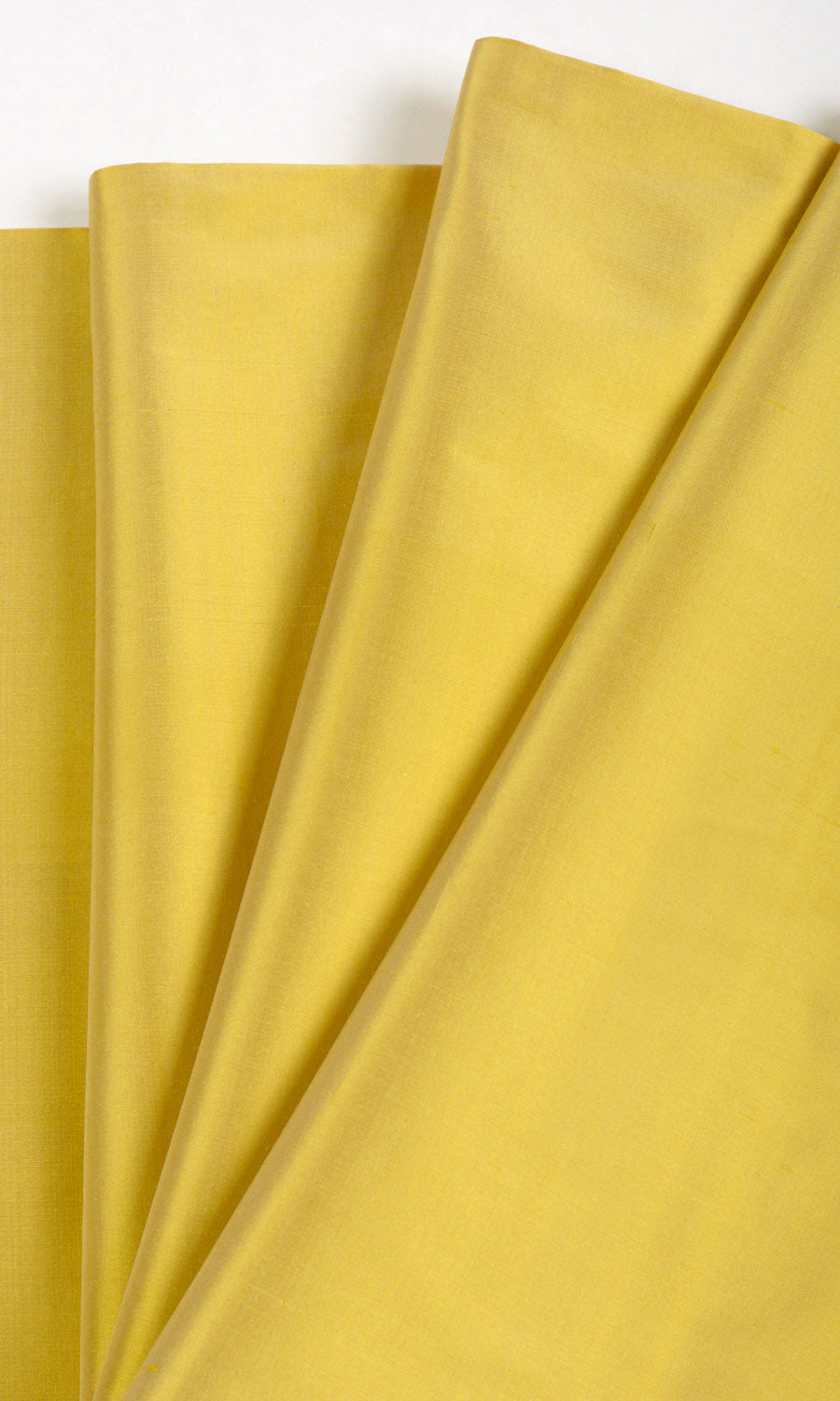 Shantung Silk Free Fabric Material Sample (Yellow)