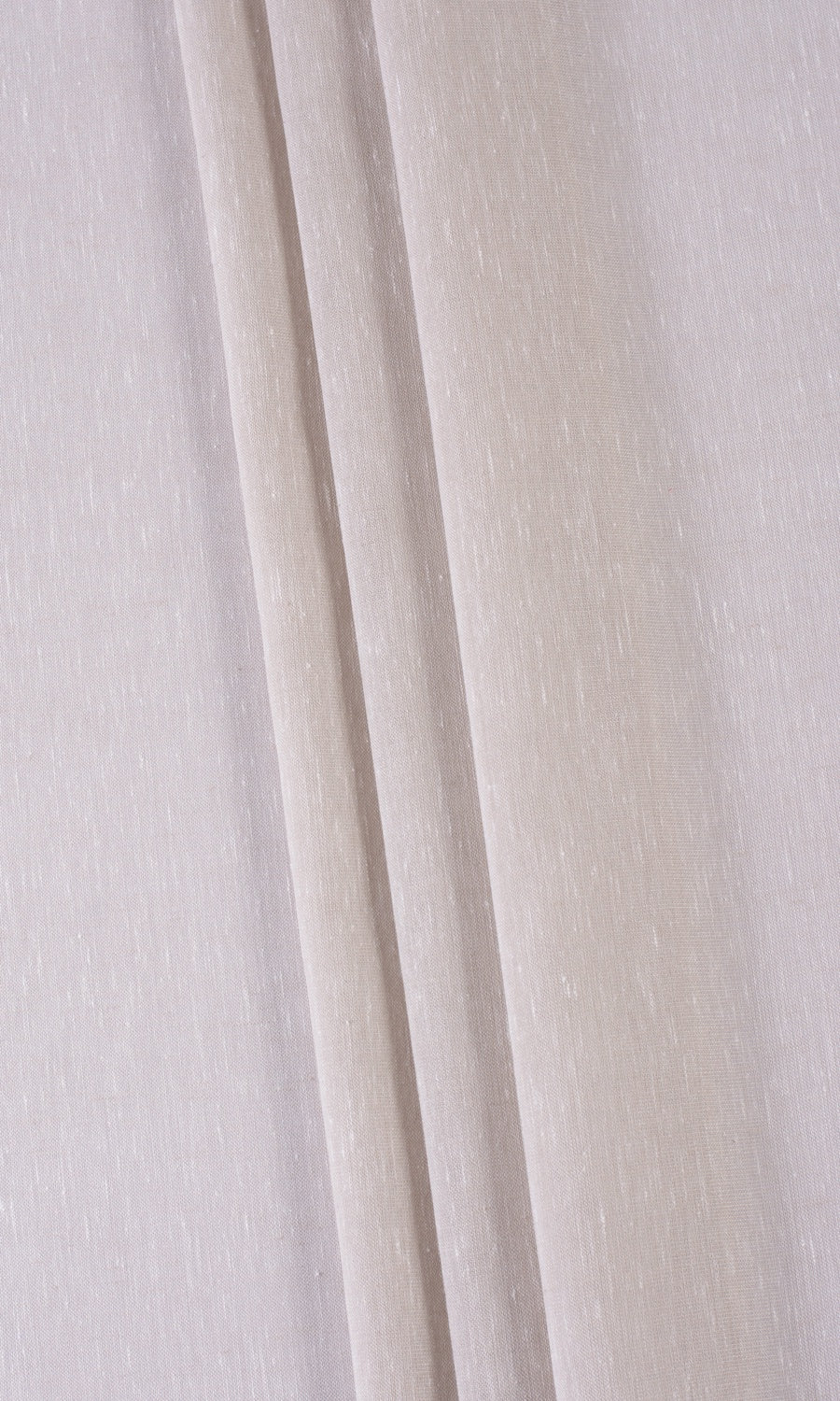 Plain Textured Sheer Home Textile Fabric Material Sample (Pale Pink)