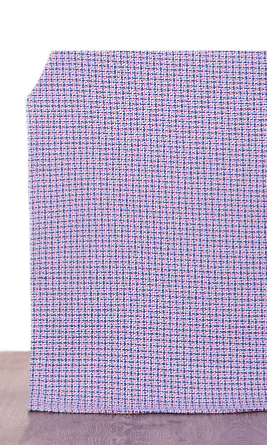 Basketweave Drapes (Violet/ Purple/ Pink)