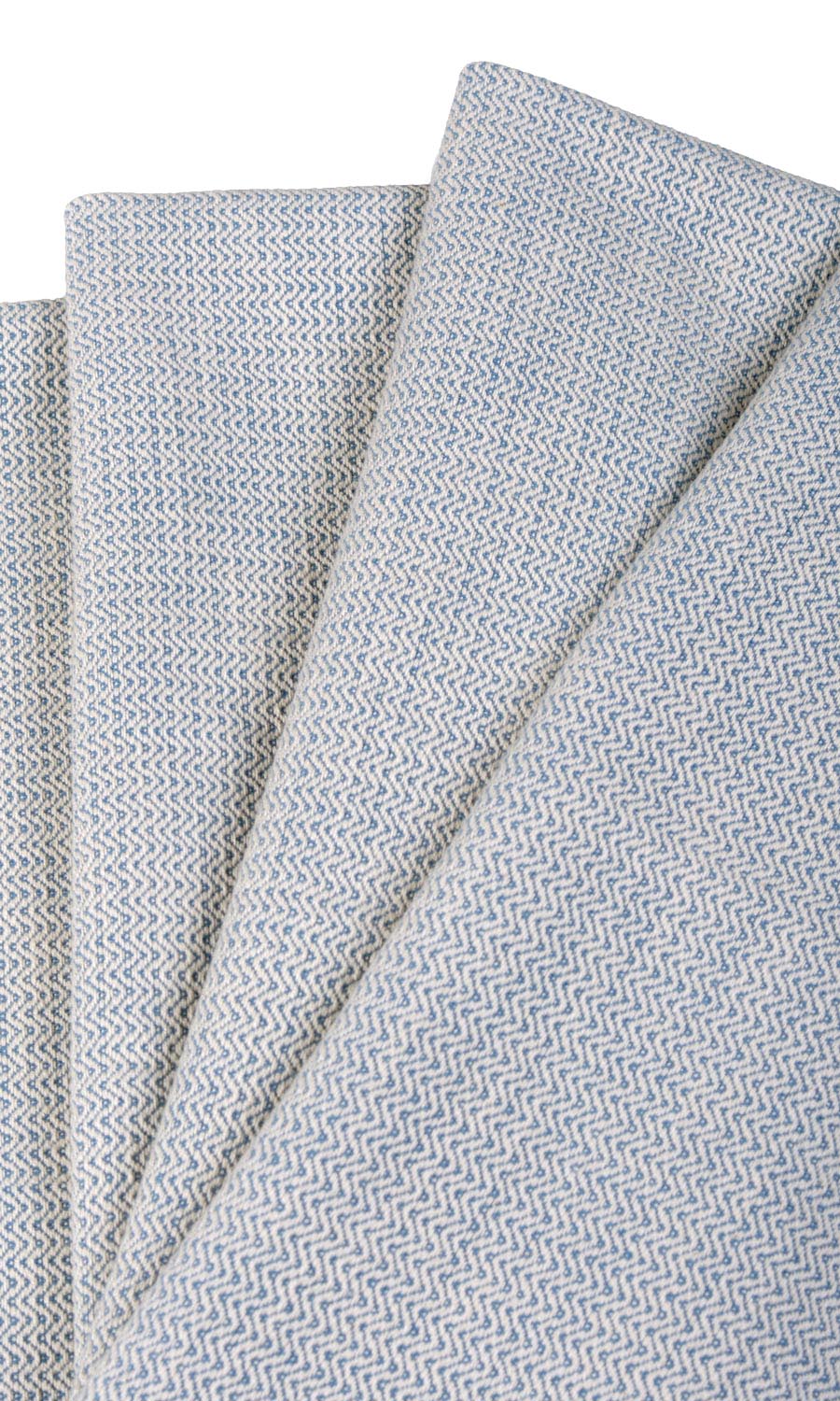 Textured  Fabric Sample for Curtains & Drapes (Blue)