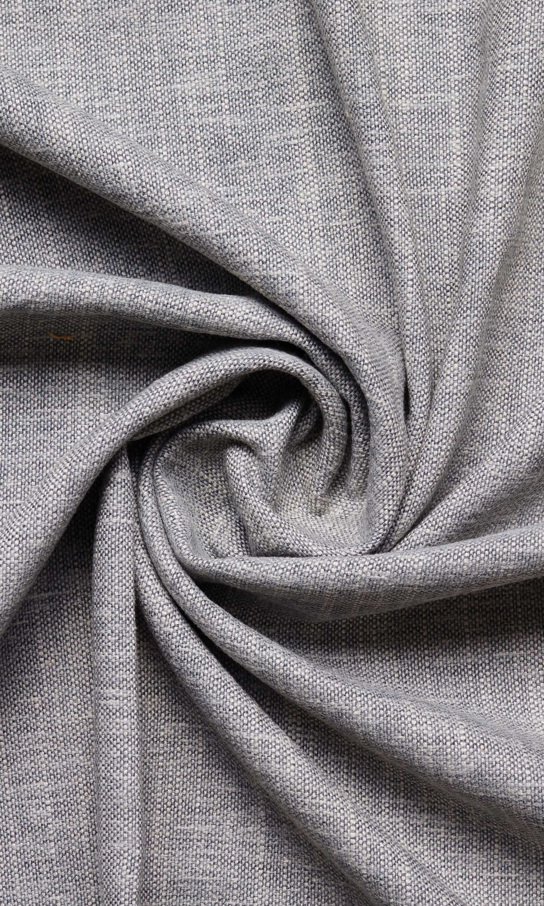 Linen-Cotton Blend  Home Décor Fabric Sample (Grey)