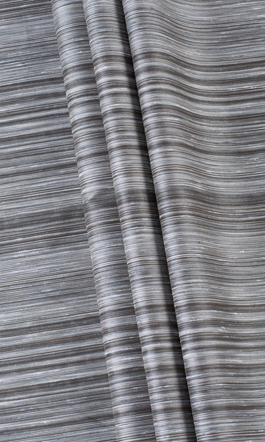 Textured Curtain Panels (Grey/ Black)