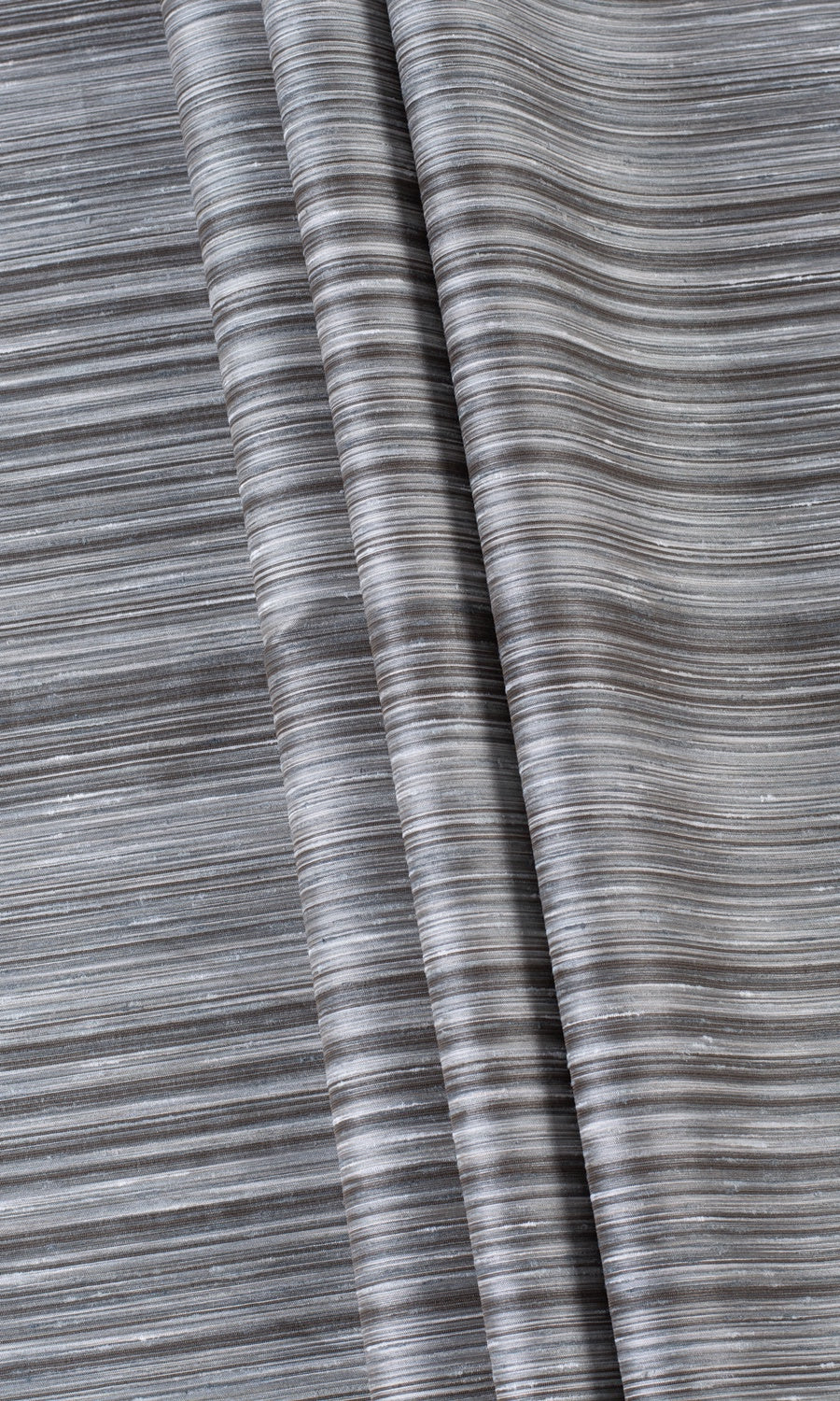 Textured Home Décor Fabric Sample (Grey/ Black)