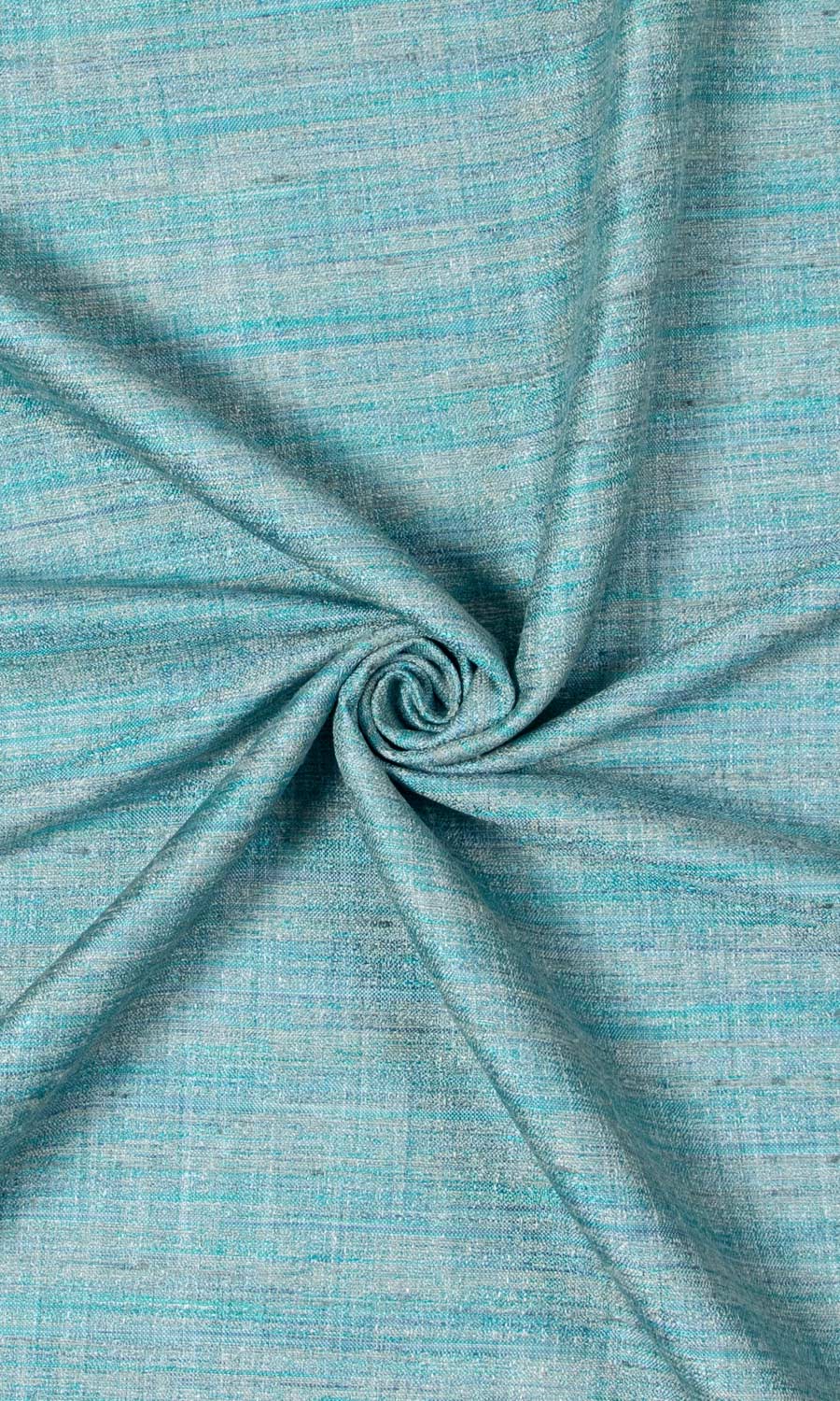 Textured Home Décor Fabric Sample (Turquoise Blue)
