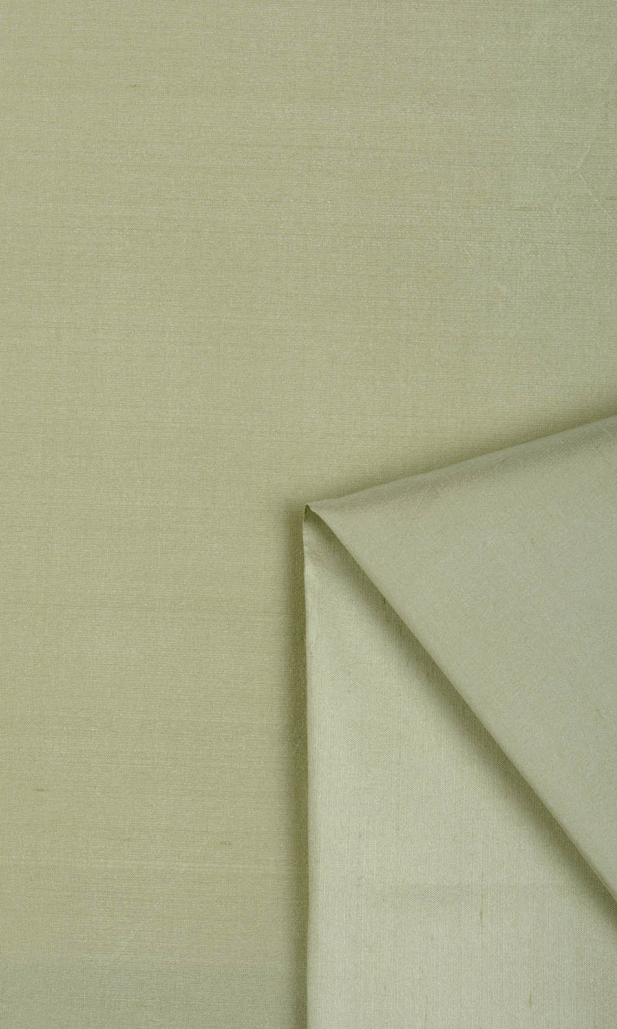 Shantung Silk Free Fabric Material Sample (Olive/ Sage Green)