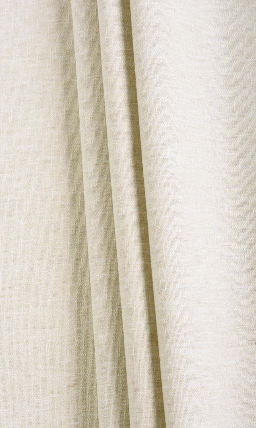 Poly-Cotton Fabric Material By the Yard (Warm Ivory/ Pale Beige)
