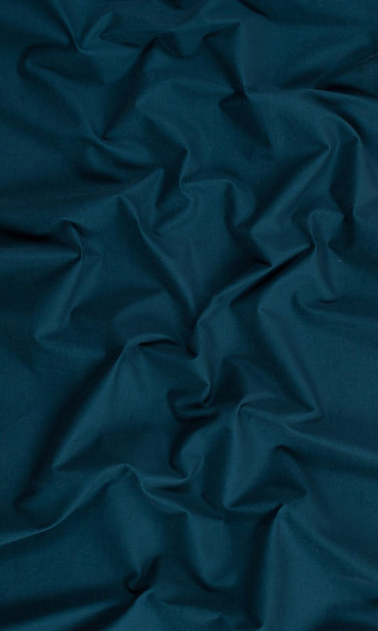 Cotton Home Décor Fabric By the Metre (Prussian Blue)