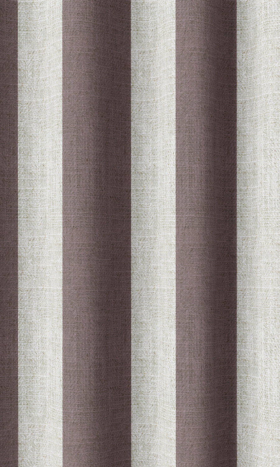 Striped Home Décor Fabric Sample (Plum Purple)